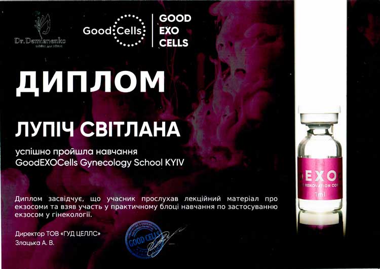 Заступник медичного директора з амбулаторно-консультативних відділень. Завідувач МЦ "Лелека" на Печерську. Лікар акушер-гінеколог вищої категорії Лупіч Світлана Володимирівна