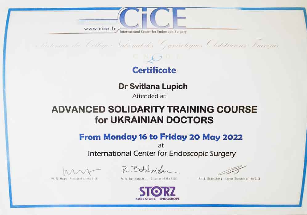 Заступник медичного директора з амбулаторно-консультативних відділень. Завідувач МЦ "Лелека" на Печерську. Лікар акушер-гінеколог вищої категорії Лупіч Світлана Володимирівна