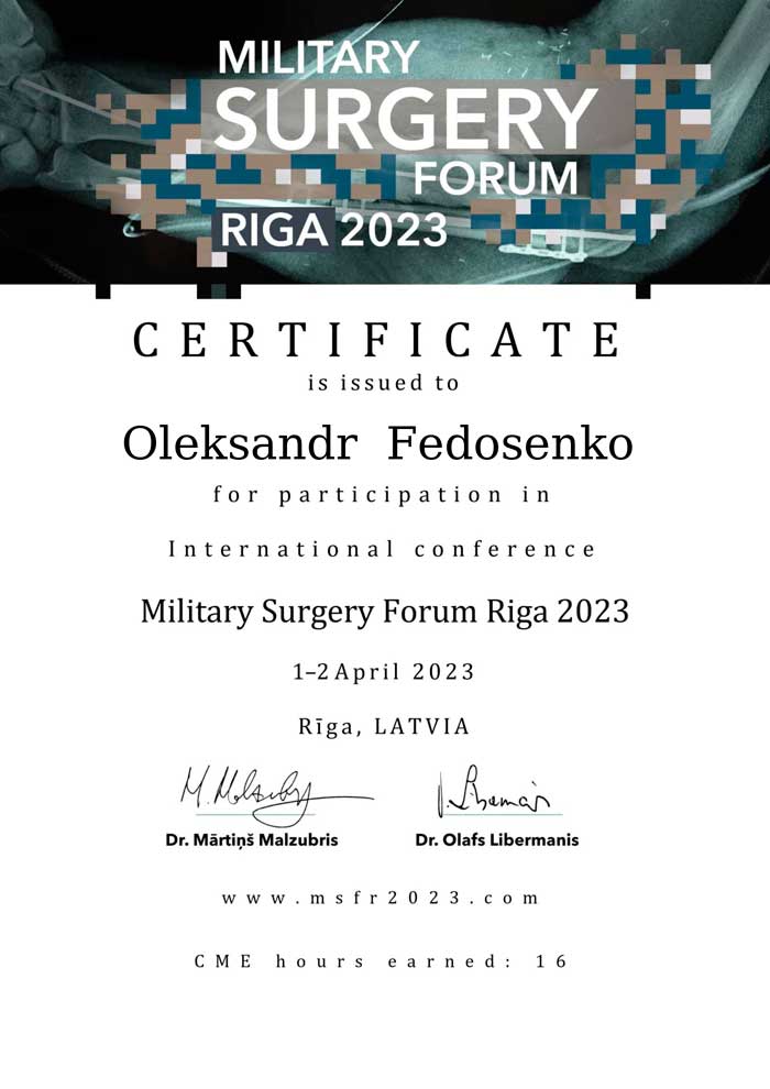 Завідувач хірургічного відділення. Лікар хірург вищої категорії Федосенко Олександр Володимирович - лікар хірург вищої категорії в Києві | Лелека