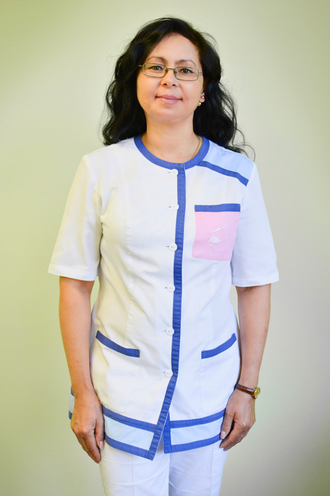 Head of the pediatric department. Pediatrician Zhanna Rudnieva | Physicians | Leleka